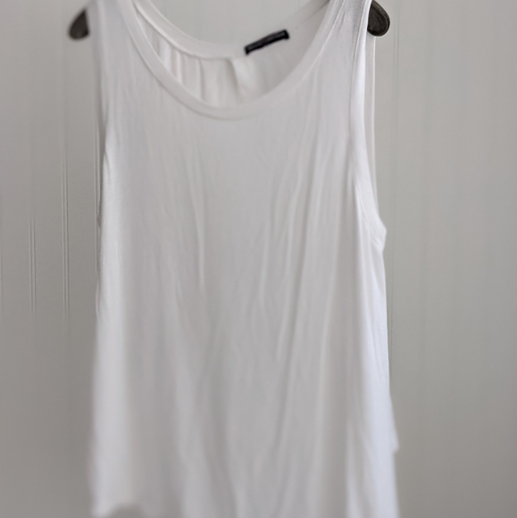 Brandy Melville open back white tank top cotton - Picture 3 of 4